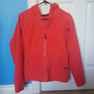 Salmon colored Calvin Klein Hoodie